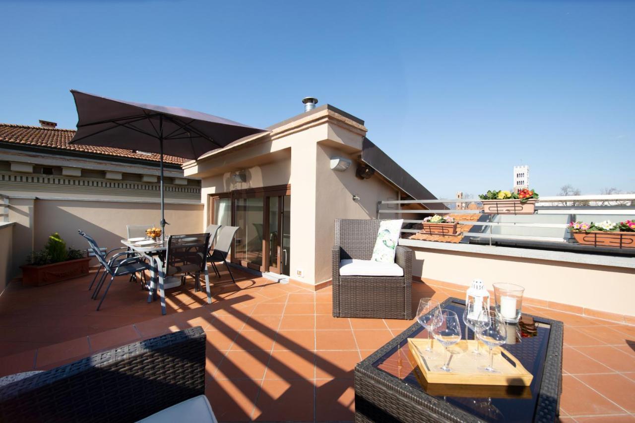 Rooftop Delight With Terrace Lucca Luaran gambar