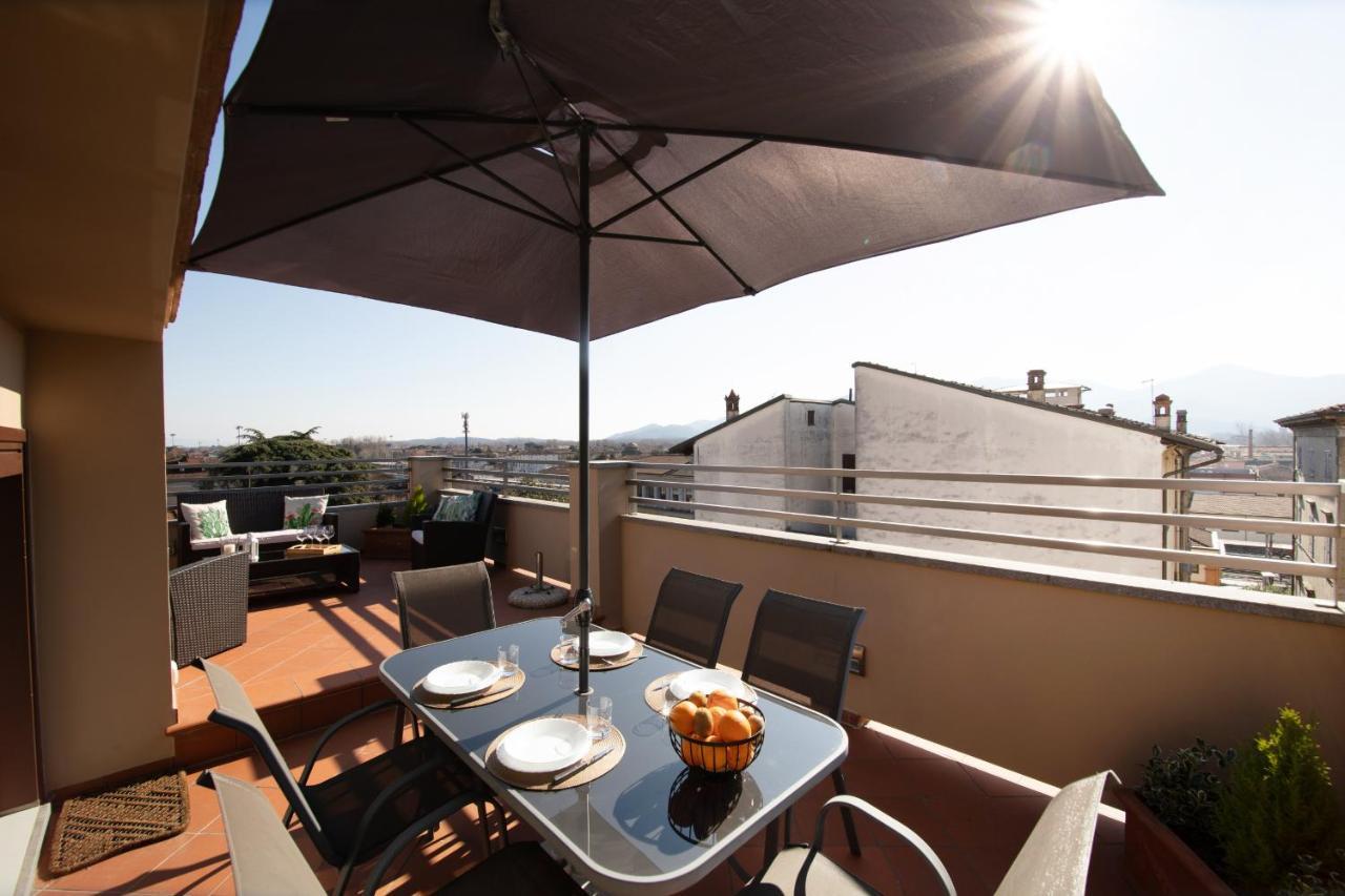 Rooftop Delight With Terrace Lucca Luaran gambar